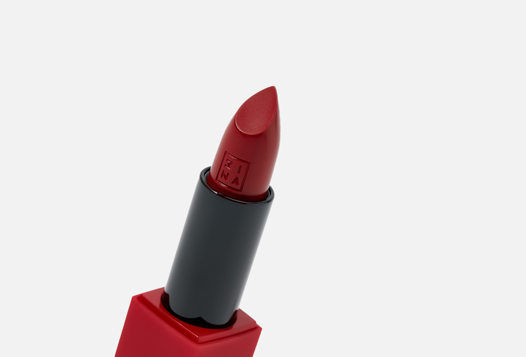 3INA Semi-matte, buttery Lipstick The Lipstick 250, Warm dark red 4.5 g 3INA Semi-matte, buttery Lipstick The Lipstick