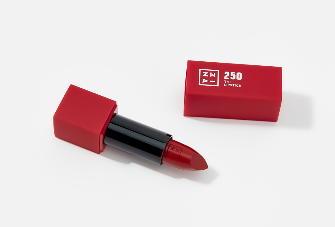 3INA Semi-matte, buttery Lipstick The Lipstick 250, Warm dark red 4.5 g 3INA Semi-matte, buttery Lipstick The Lipstick