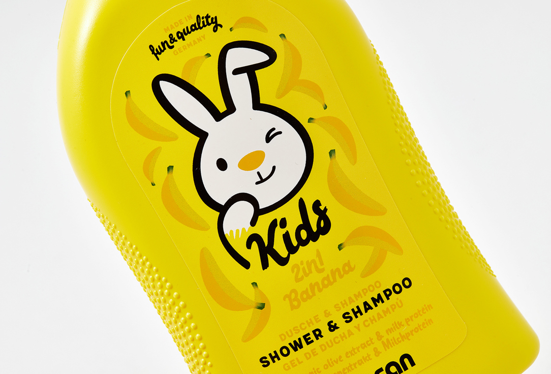 Sanosan Очищающее средство для волос и тела Kids Shower & Shampoo Banana