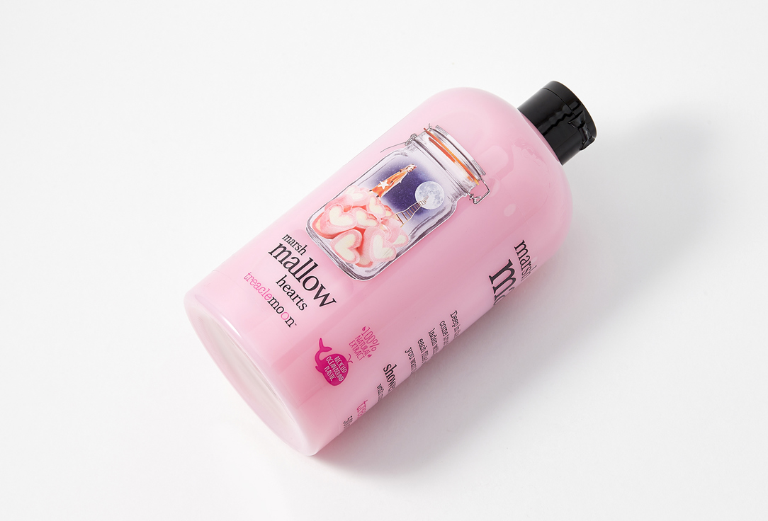 TREACLEMOON Perfumed Shower & Bath Gel Marshmallow Hearts 500 ml TREACLEMOON Perfumed Shower & Bath Gel Marshmallow Hearts