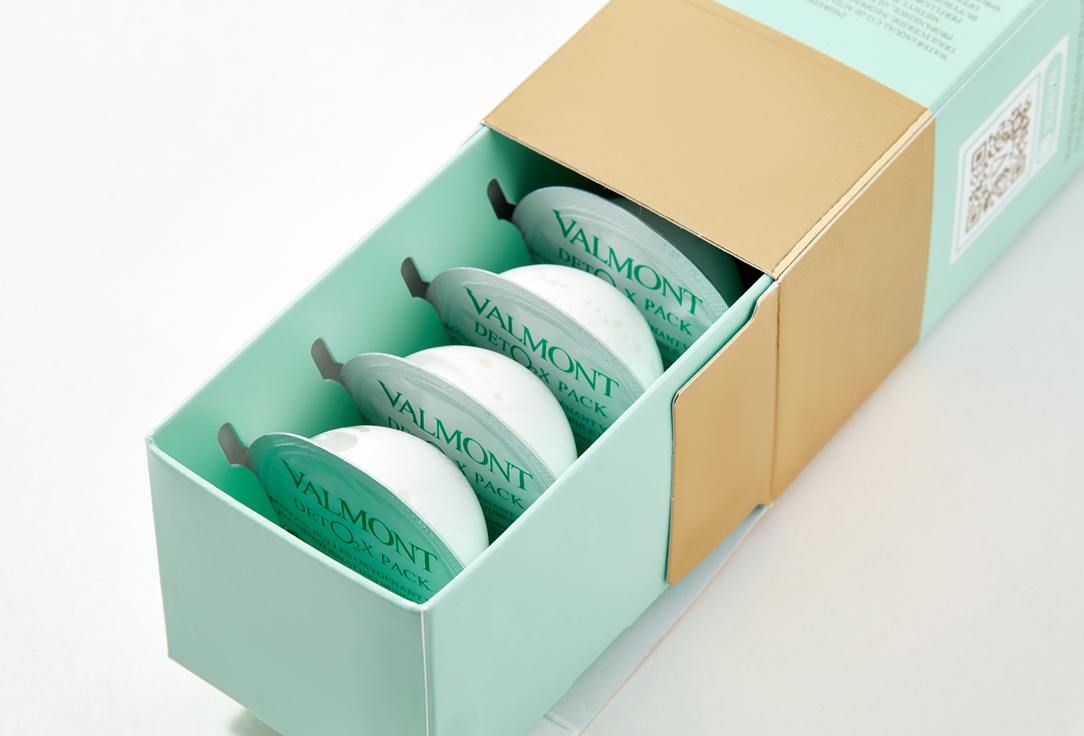 Valmont Smoothing Face Bubble Mask Deto2x Pack