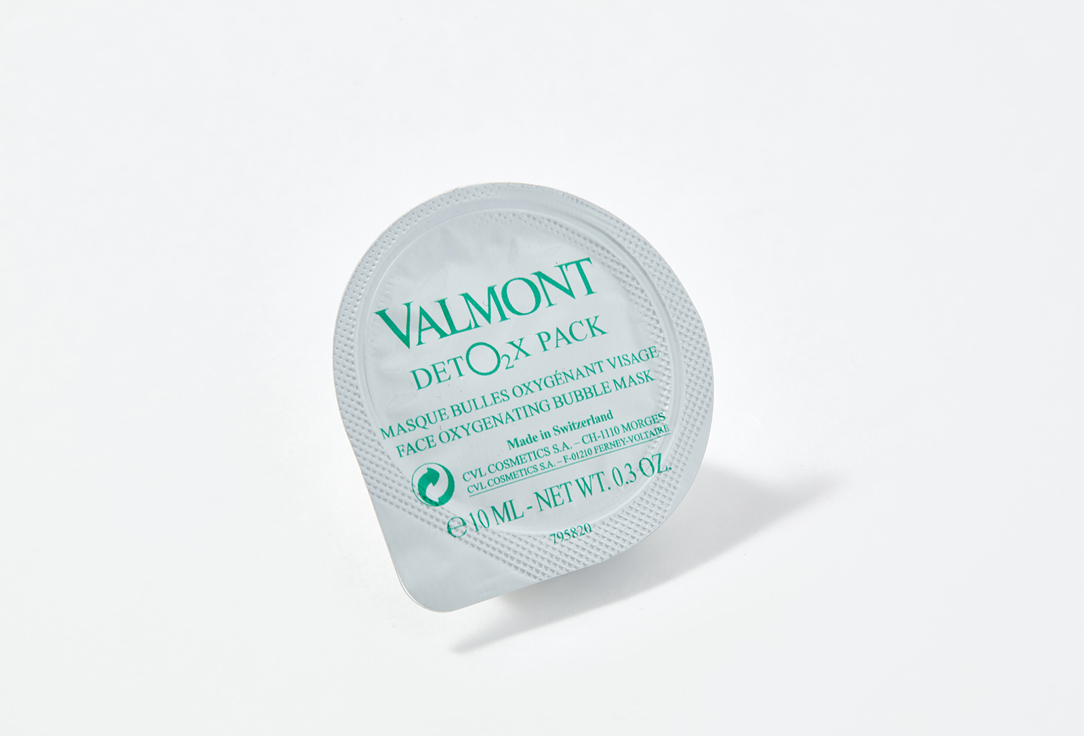 Valmont Smoothing Face Bubble Mask Deto2x Pack
