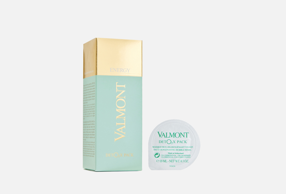 Valmont Smoothing Face Bubble Mask Deto2x Pack