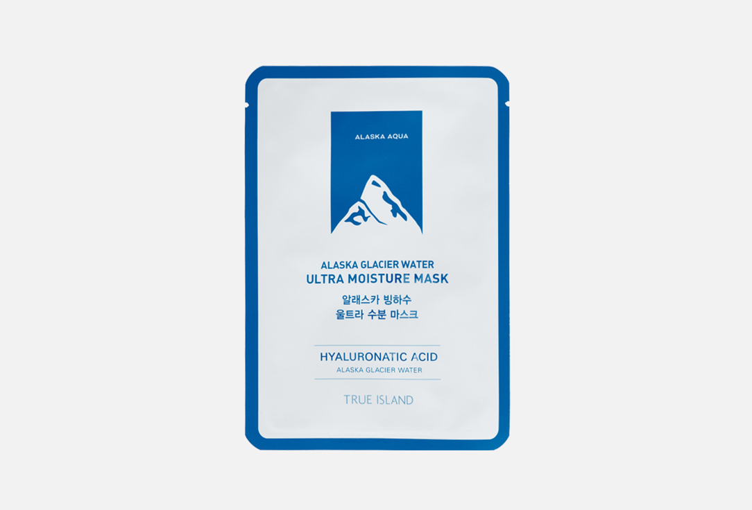 True Island Hydrogel Face Sheet Mask Alaska glacier water