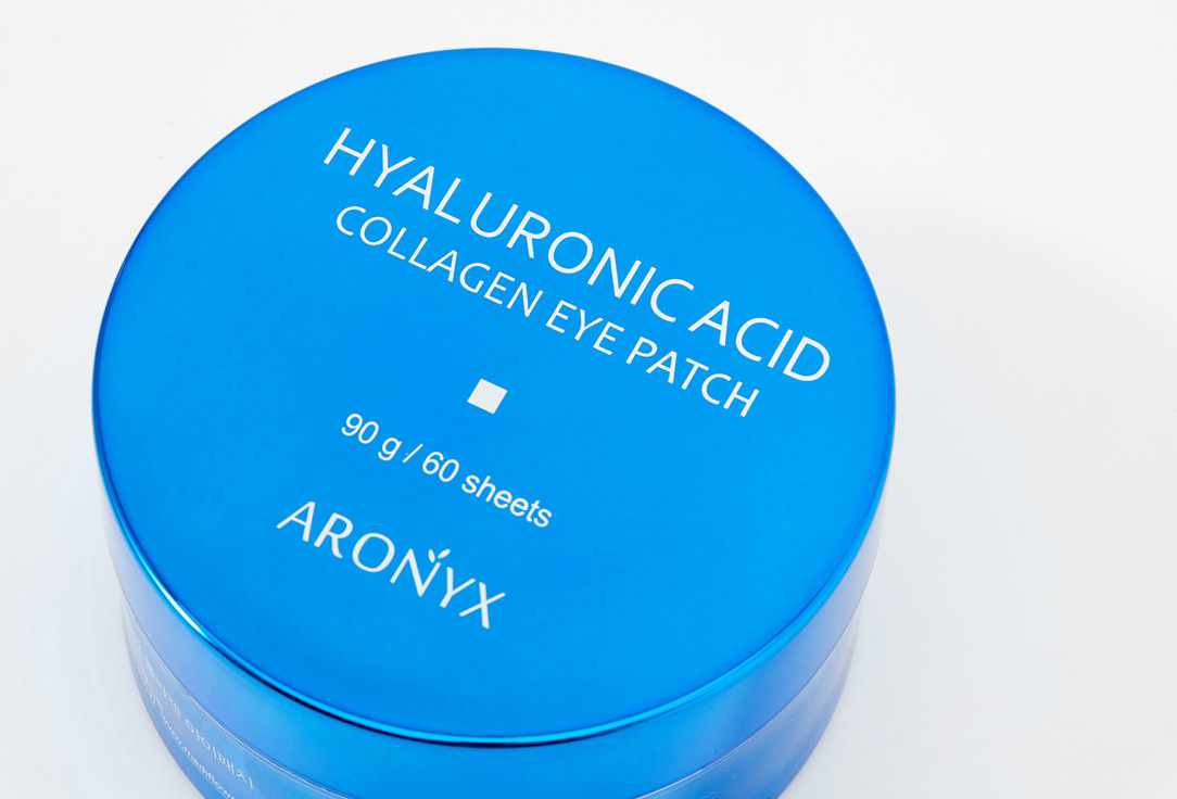 ARONYX Патчи для глаз увлажняющие с коллагеном и гиалуроновой кислотой HYALURONIC ACID