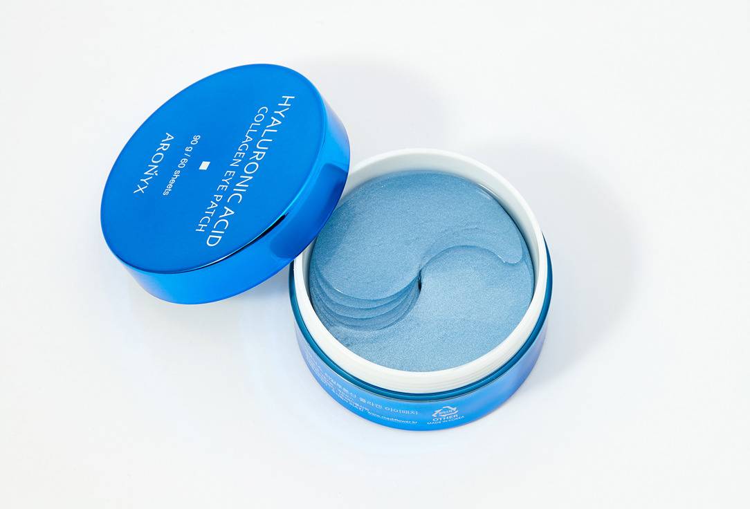 ARONYX Патчи для глаз увлажняющие с коллагеном и гиалуроновой кислотой HYALURONIC ACID