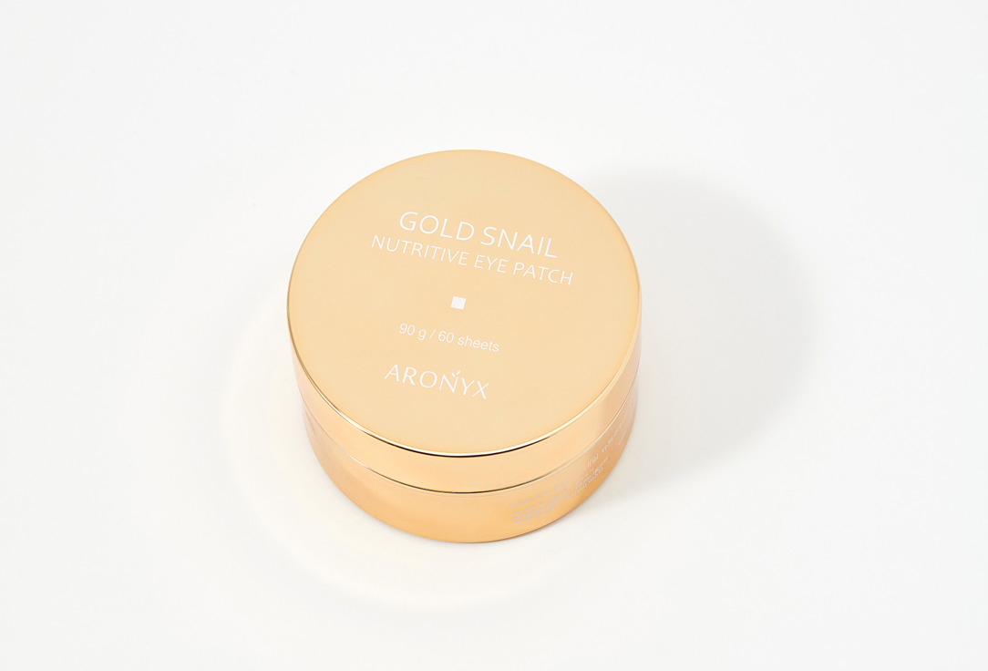 Aronyx Moisturizing Eye Pacthes Gold Snail 60 pcs Aronyx Moisturizing Eye Pacthes Gold Snail