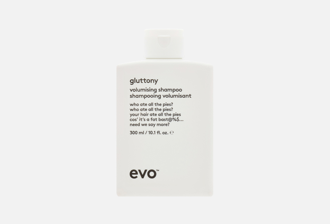 EVO Volumising Hair shampoo gluttony
