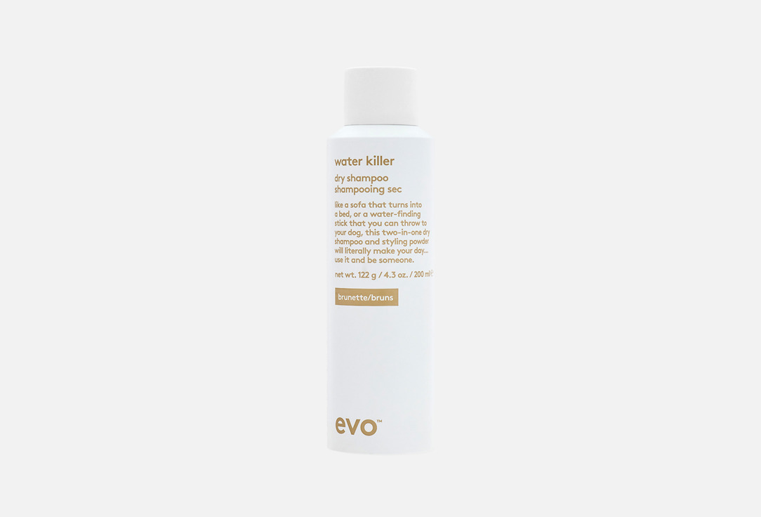 EVO Dry Shampoo spray water killer
