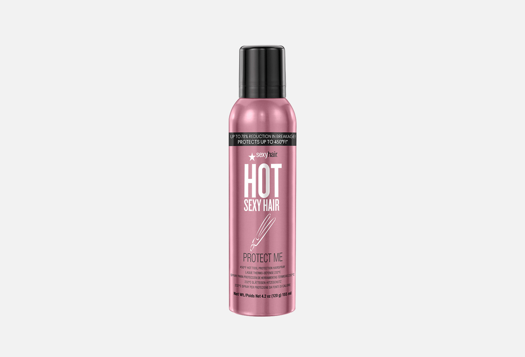 Sexy Hair Heat protection styling spray up to 230°C Protect Me 450 125 ml Sexy Hair Heat protection styling spray up to 230°C Protect Me 450