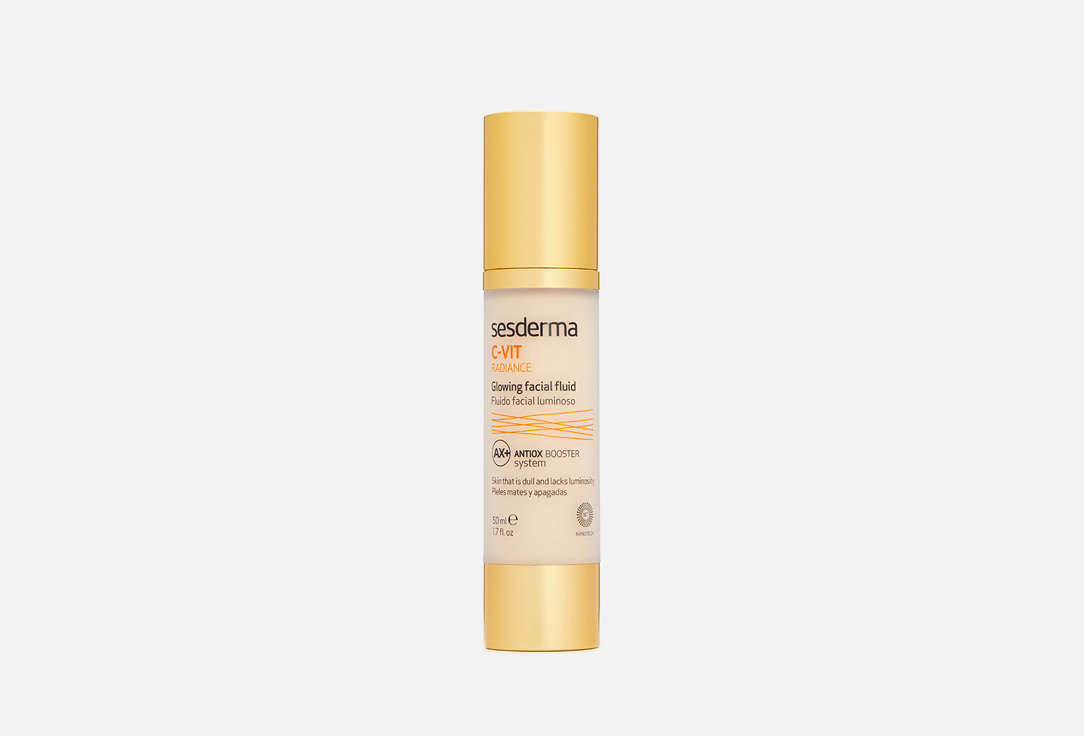 Sesderma anti-age face glowing fluid C-vit radiance
