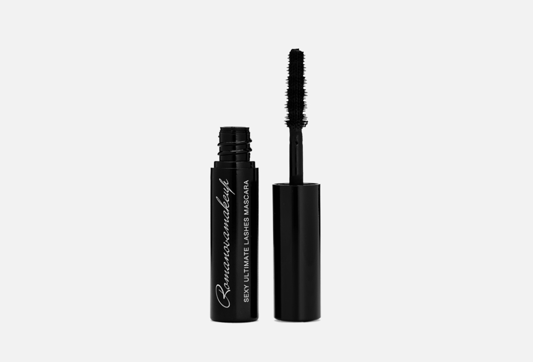 Romanovamakeup Lengthening & Volumizing Mascara Sexy Ultimate Lashes Mascara mini Black 5 ml Romanovamakeup Lengthening & Volumizing Mascara Sexy Ultimate Lashes Mascara mini