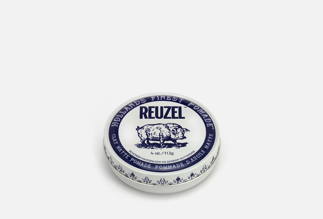 Reuzel Medium hold  No shine Hair clay Clay Matte