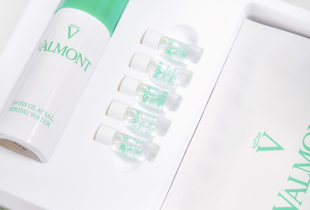Valmont Moisturizing Collagen Face Sheet Mask Set Regenerating Mask Treatment