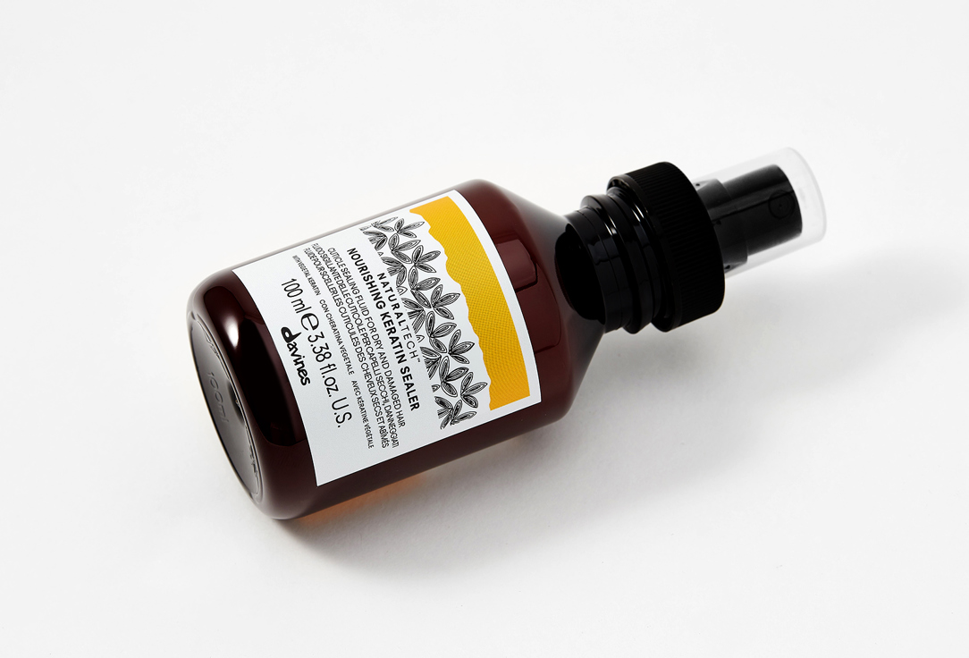 Davines Protective and Strengthening Leave-in Fluid NaturalTech Nourishing Keratin sealer