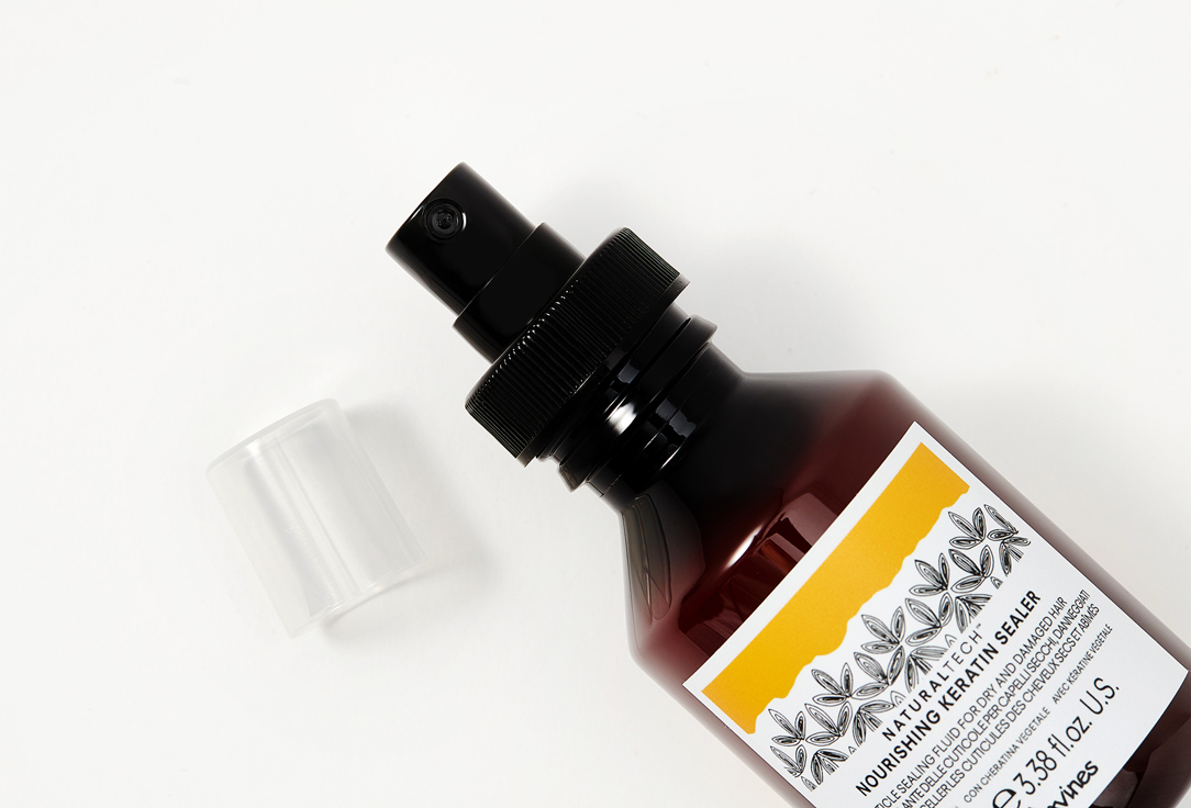Davines Protective and Strengthening Leave-in Fluid NaturalTech Nourishing Keratin sealer