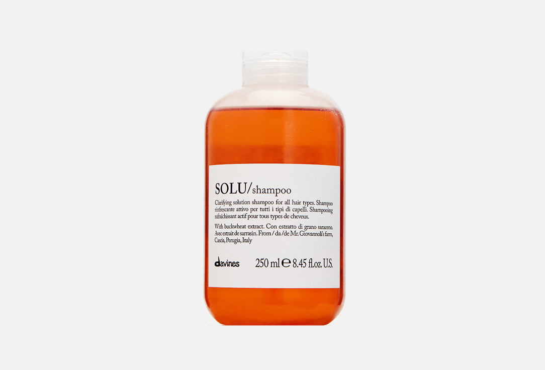 Davines Purifying Cleansing Shampoo SOLU shampoo