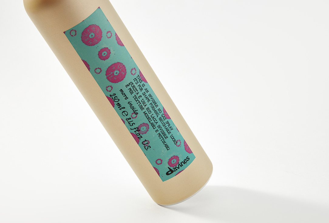 Davines Strong Hold Hair Spray More Inside INVISIBLE NO GAS SPRAY 250 ml Davines Strong Hold Hair Spray More Inside INVISIBLE NO GAS SPRAY