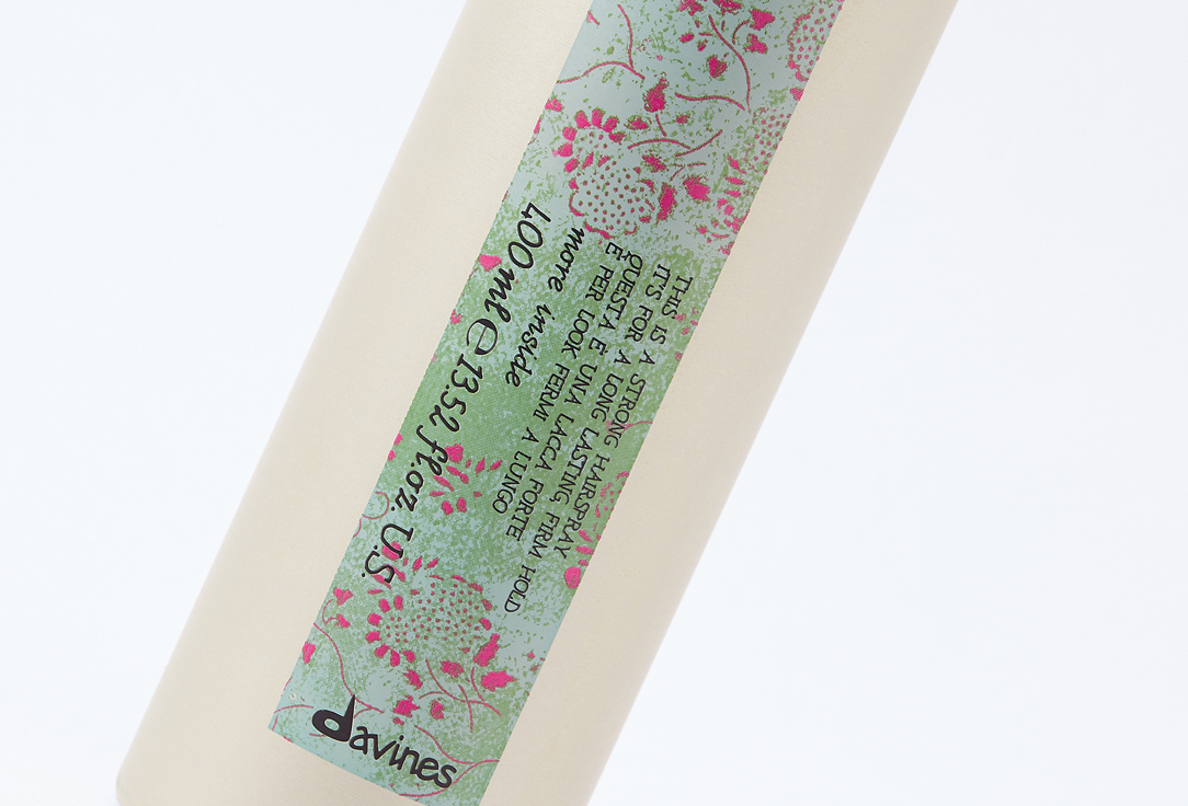 Davines Long-lasting Hair Spray More Inside Strong Hold Hair-spray
