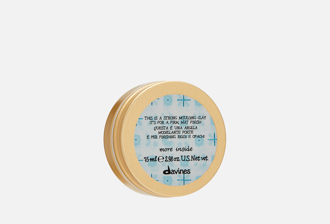 Davines Matte Strong Hold Styling Clay More Inside Strong Moulding Clay