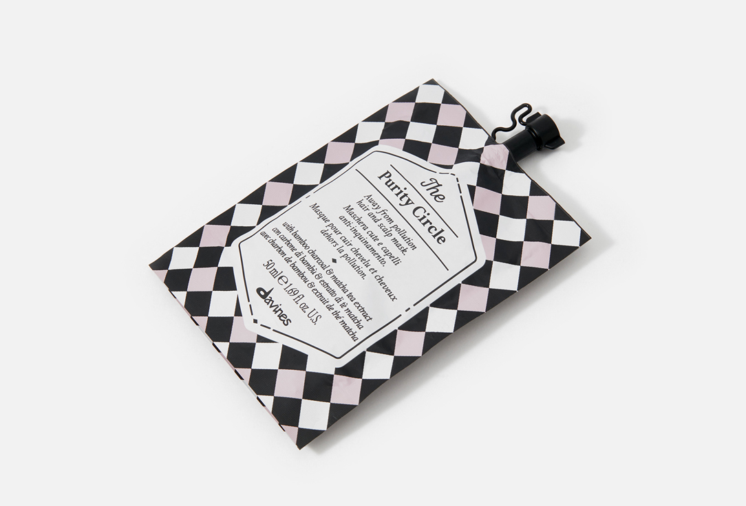 Davines Detoxing Hair & Dcalp Mask THE PURITY CIRCLE