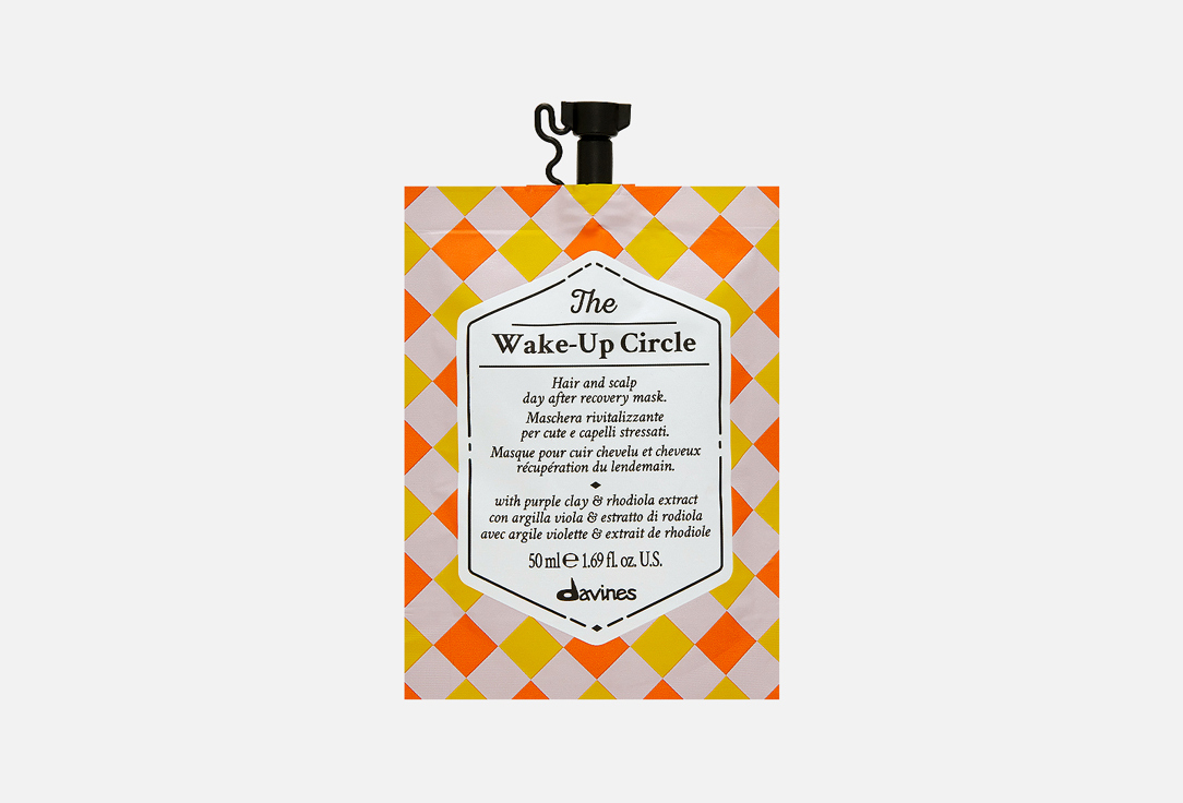Davines Revitalizing Hair & Scalp Mask THE WAKE-UP CIRCLE 50 ml Davines Revitalizing Hair & Scalp Mask THE WAKE-UP CIRCLE