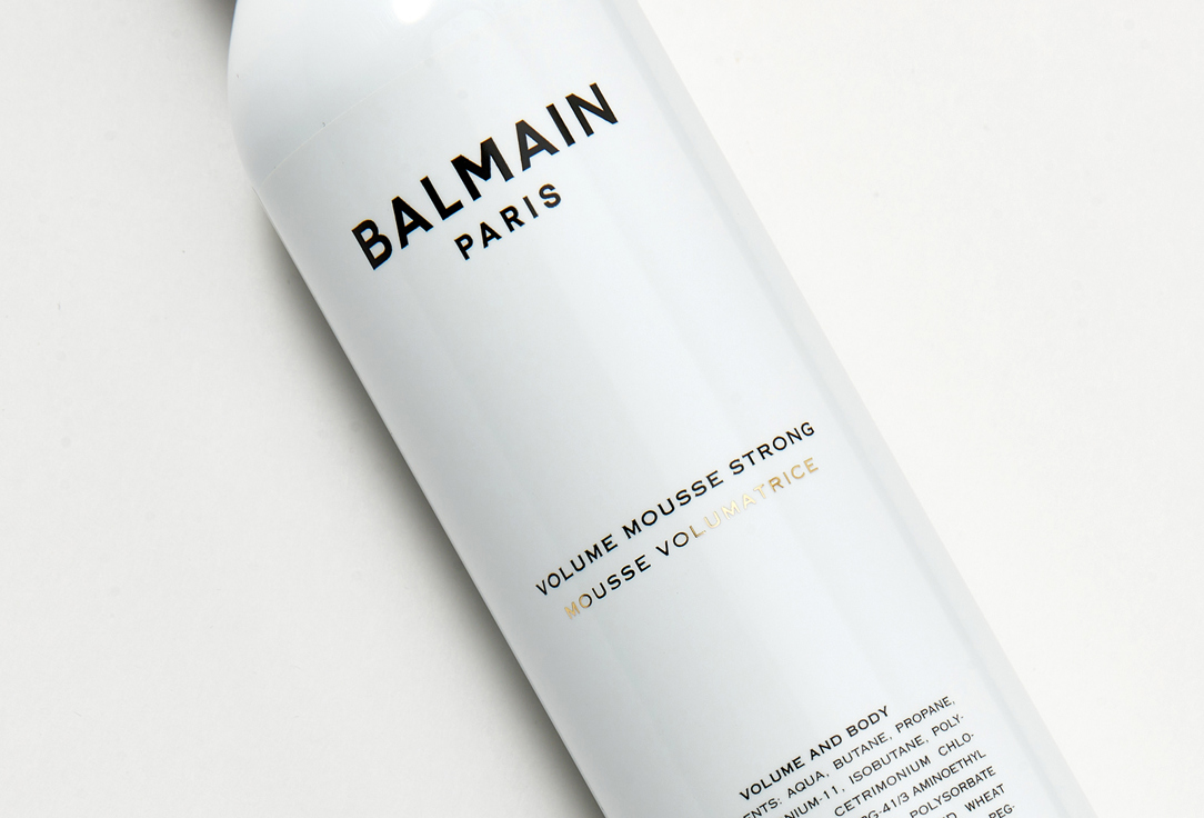 Balmain Paris Strong Hold Volumizing Hair Foam Volume Mousse Strong 300 ml Balmain Paris Strong Hold Volumizing Hair Foam Volume Mousse Strong