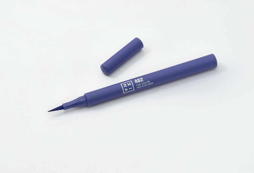 3INA Long-Lasting, Matte Eyeliner The Color Pen Eyeliner 482, Purple 1 ml 3INA Long-Lasting, Matte Eyeliner The Color Pen Eyeliner