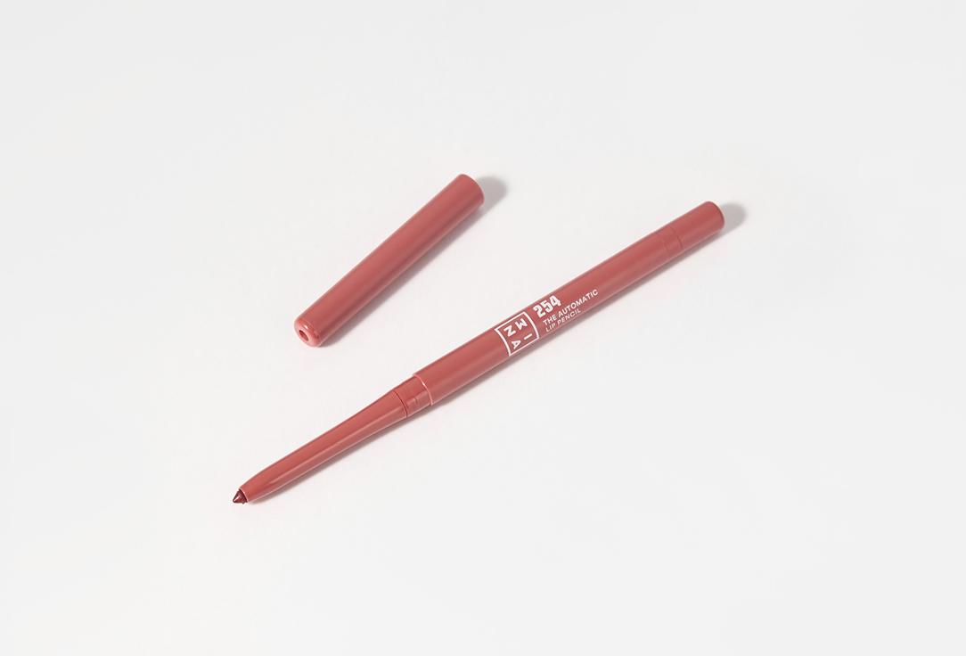 3INA Long-Lasting, waterproof Lip liner The Automatic Lip Pencil 254, Dark pink 0.26 g 3INA Long-Lasting, waterproof Lip liner The Automatic Lip Pencil