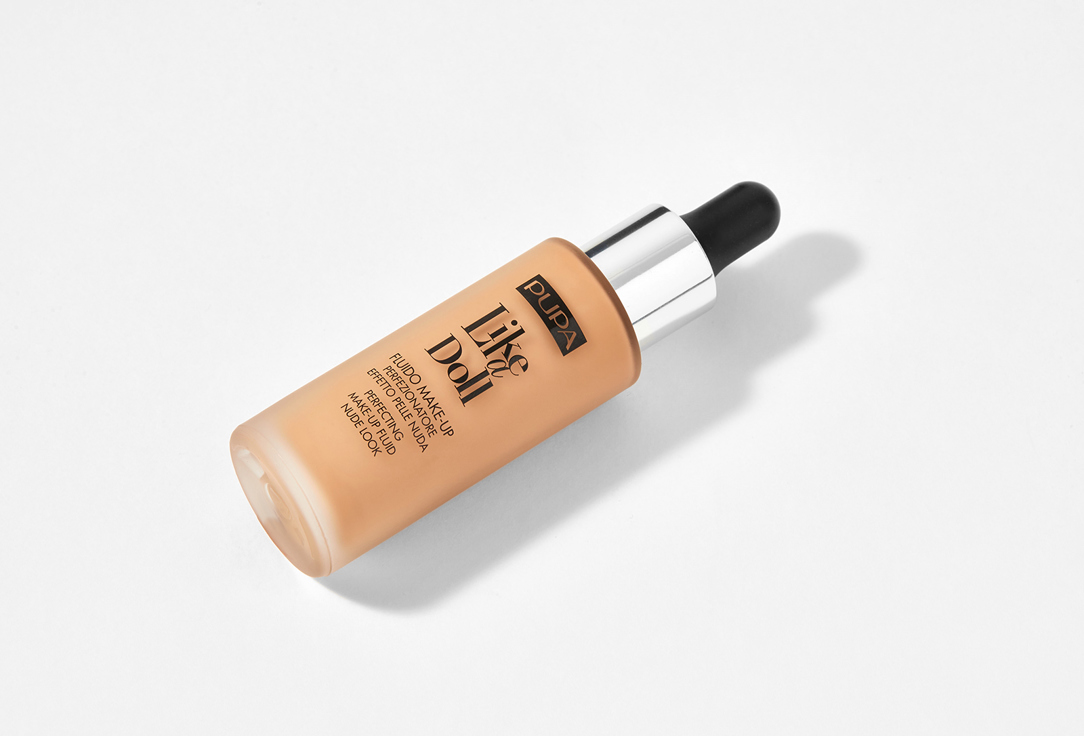 Pupa Lightweight Smoothing Fluid Foundation SPF15 LIKE A DOLL 040, Medium beige 30 ml Pupa Lightweight Smoothing Fluid Foundation SPF15 LIKE A DOLL