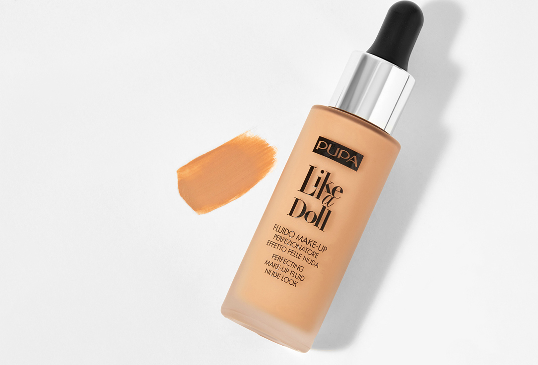 Pupa Lightweight Smoothing Fluid Foundation SPF15 LIKE A DOLL 040, Medium beige 30 ml Pupa Lightweight Smoothing Fluid Foundation SPF15 LIKE A DOLL