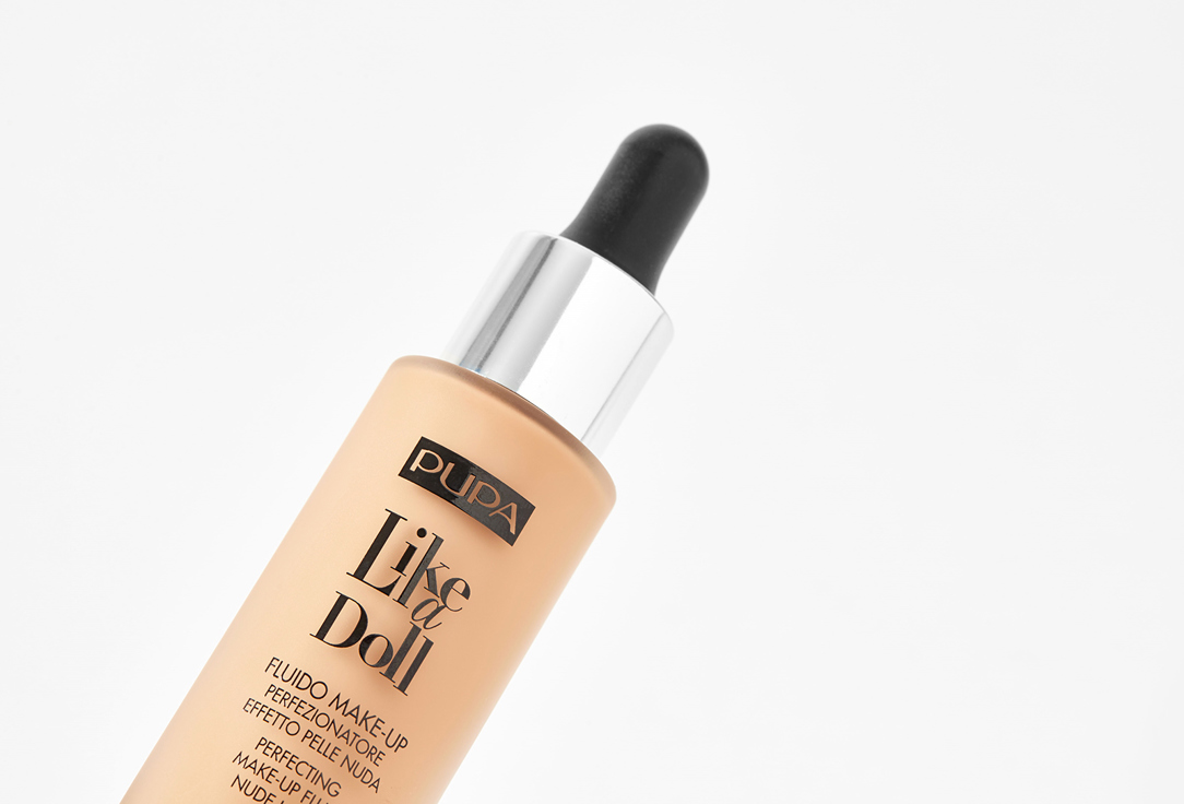 Pupa Lightweight Smoothing Fluid Foundation SPF15 LIKE A DOLL 040, Medium beige 30 ml Pupa Lightweight Smoothing Fluid Foundation SPF15 LIKE A DOLL