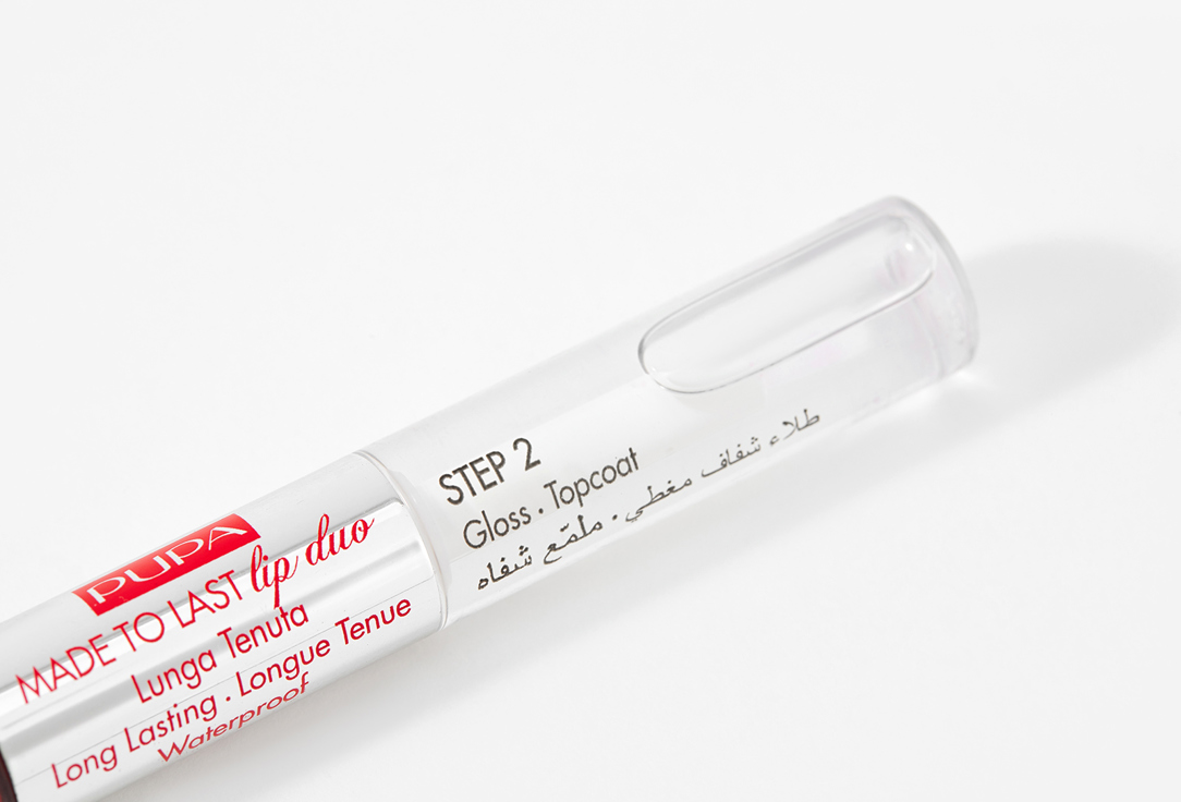 Pupa Liquid Lipstick & Lip Gloss 2-in-1 MADE TO LAST LIP DUO