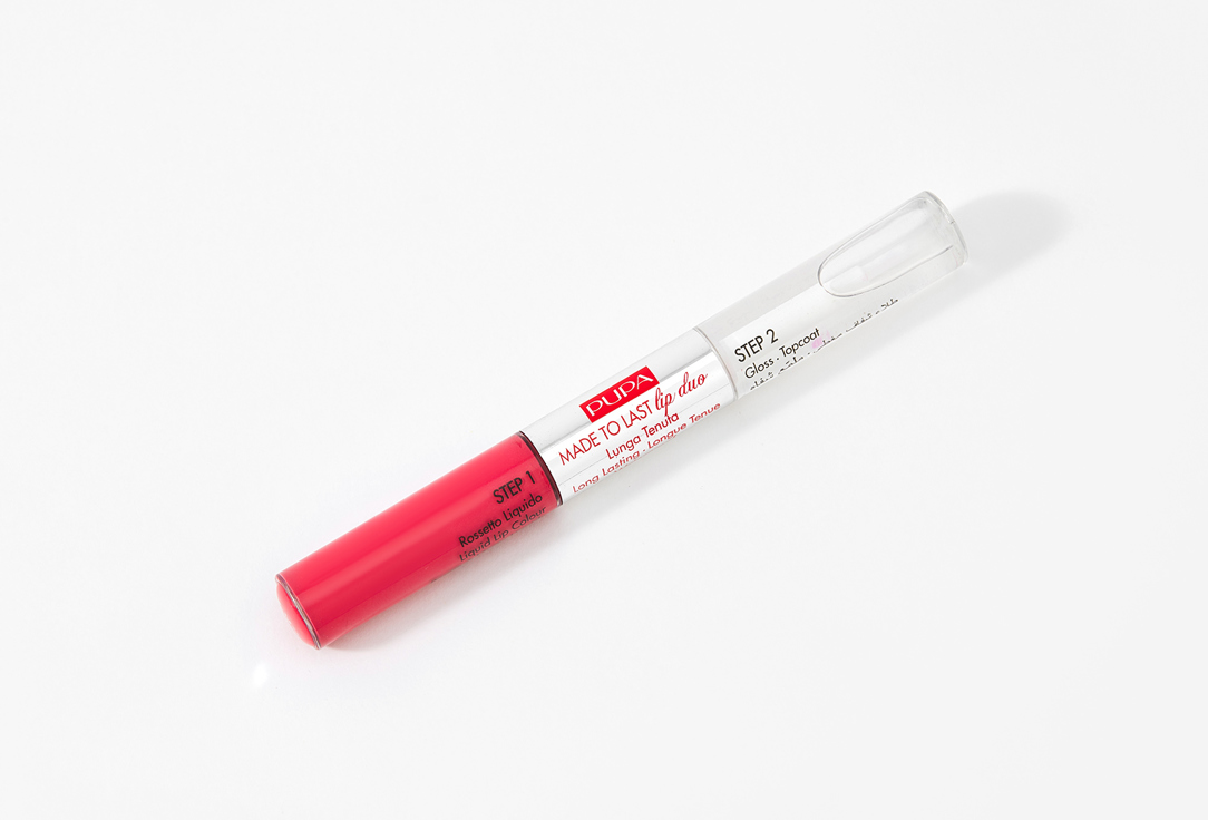 Pupa Liquid Lipstick & Lip Gloss 2-in-1 MADE TO LAST LIP DUO