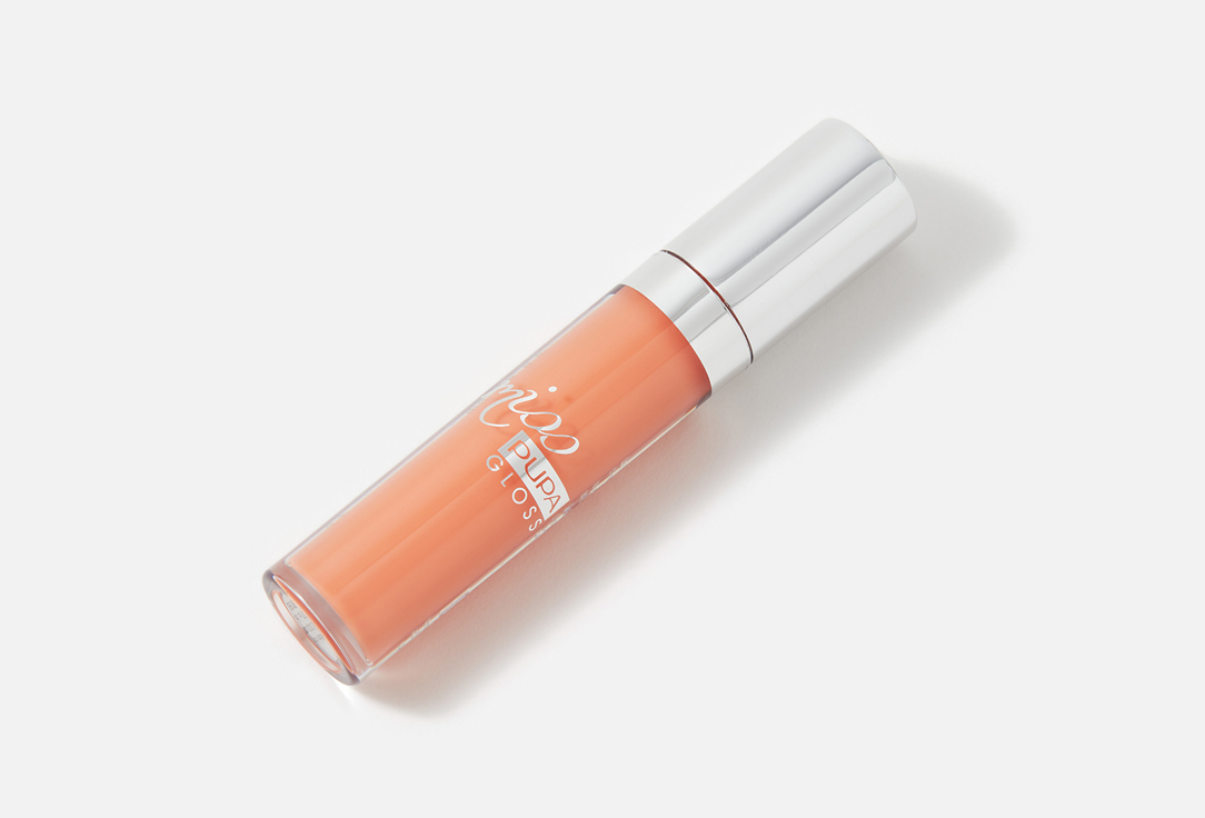 Pupa Ultra-Shiny Lip Gloss MISS PUPA GLOSS 201, Tender apricot 5 ml Pupa Ultra-Shiny Lip Gloss MISS PUPA GLOSS