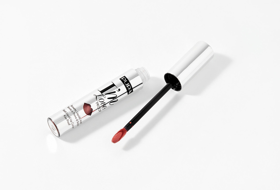 Pupa Matte Liquid Lipstick I'M LOVEPROOF 002, Delicate nude 2.7 ml Pupa Matte Liquid Lipstick I'M LOVEPROOF