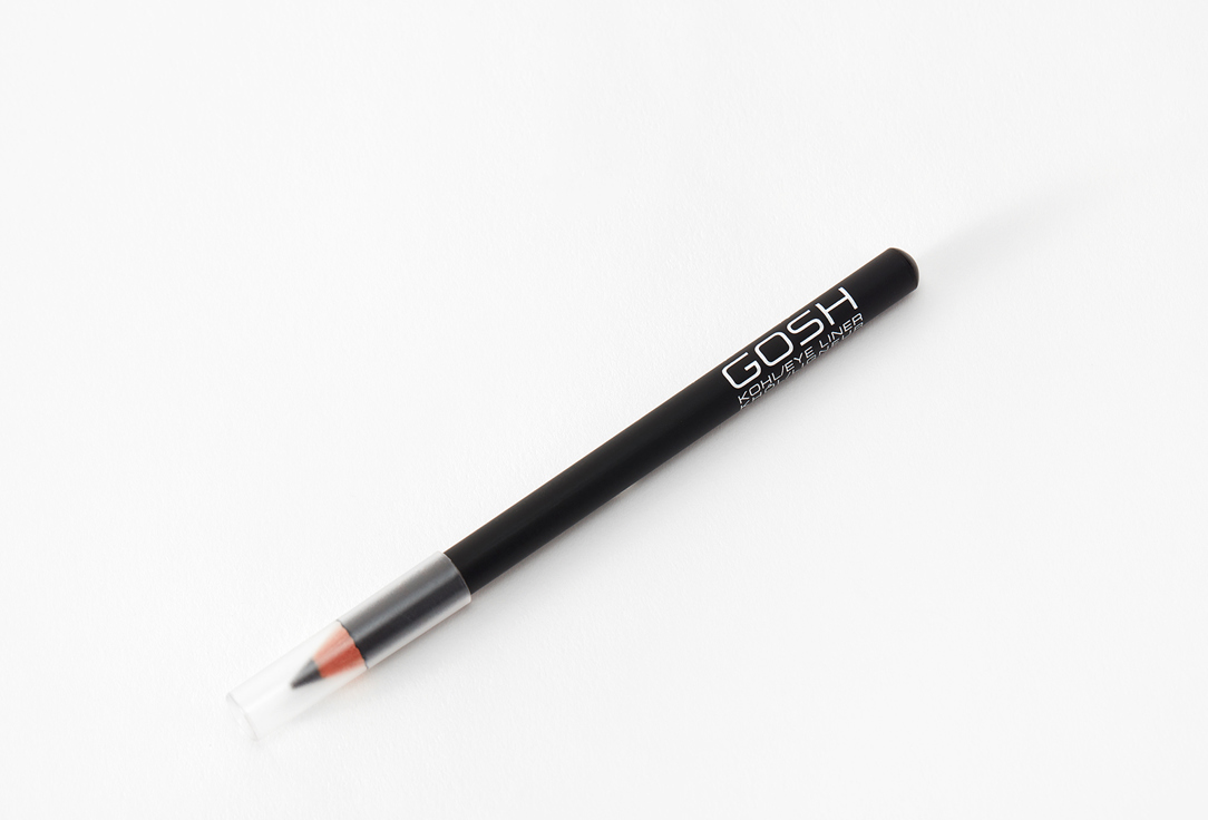 Gosh Waterproof Eyeliner Pencil KOHL 001, Black 1.1 g Gosh Waterproof Eyeliner Pencil KOHL
