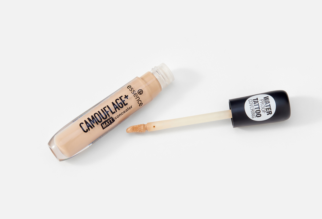 essence Full-coverage matte liquid concealer CAMOUFLAGE+ Matt