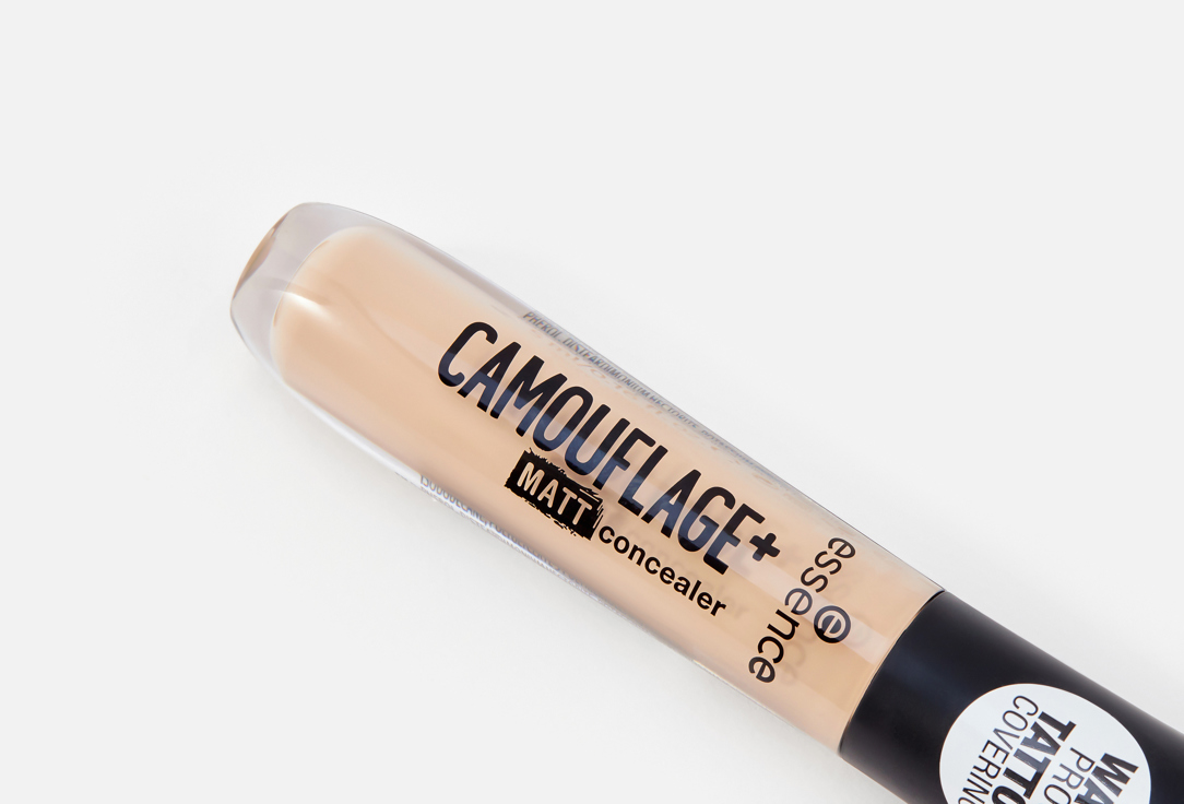 essence Full-coverage matte liquid concealer CAMOUFLAGE+ Matt