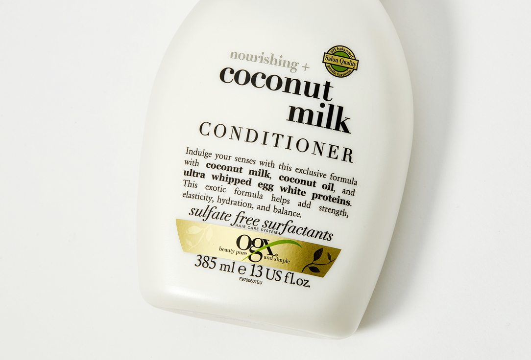 OGX Hydrating Conditioner Nourishing + Coconut Milk 385 ml OGX Hydrating Conditioner Nourishing + Coconut Milk