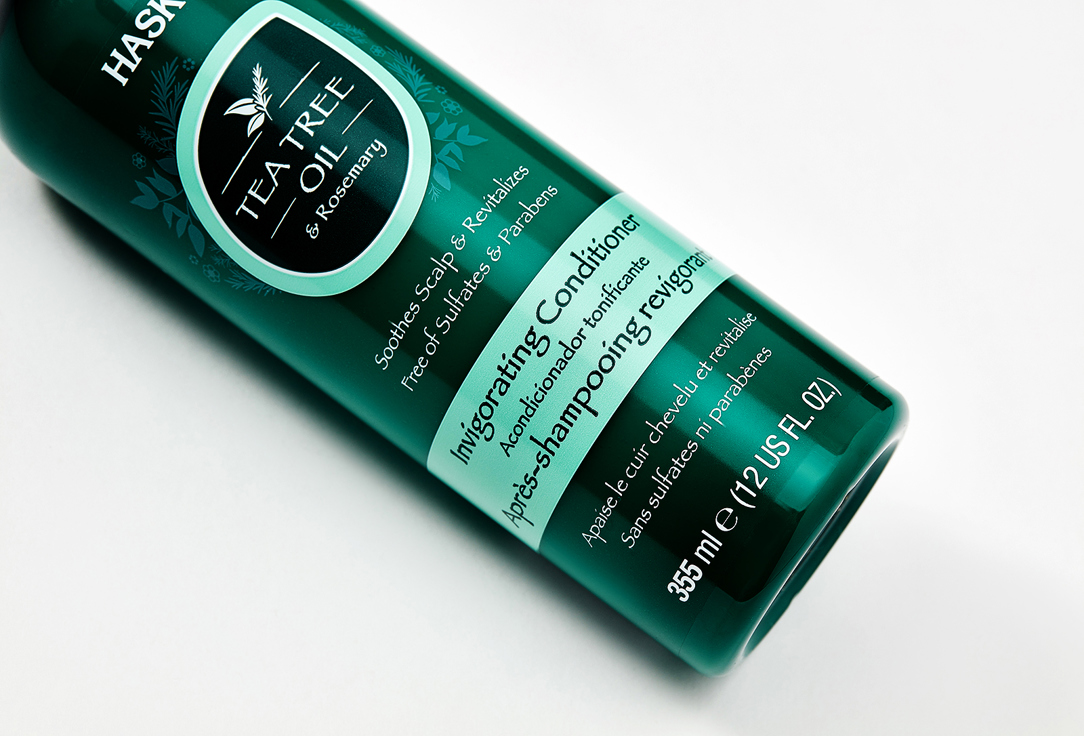 Hask Invigorating & Revitalizing Hair Conditioner Tea Tree Oil & Rosemary