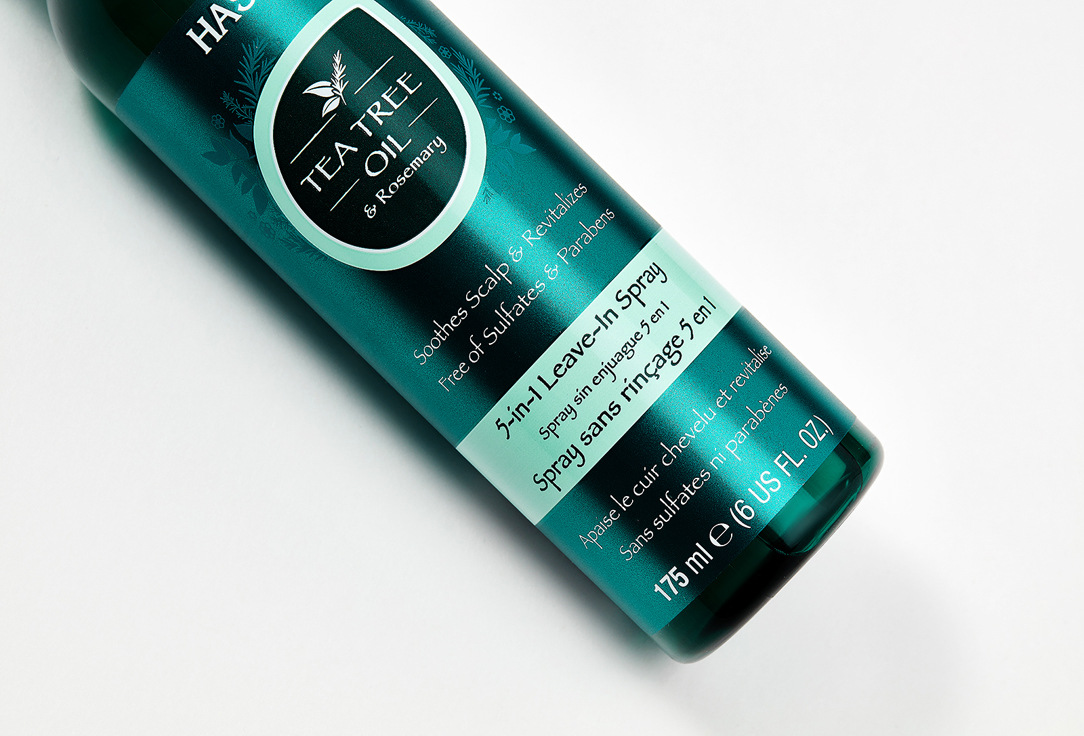 Hask Sulfate Free Leave-in Revitalizing hair spray 5-in-1 Tea Tree Oil & Rosemary