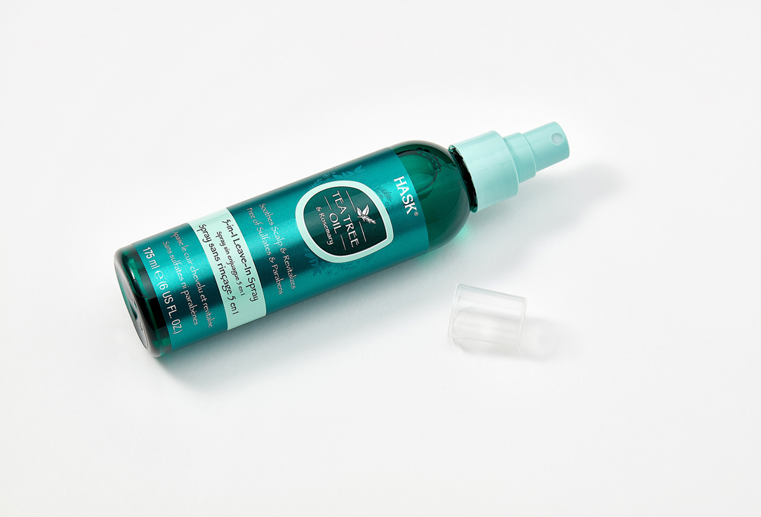 Hask Sulfate Free Leave-in Revitalizing hair spray 5-in-1 Tea Tree Oil & Rosemary