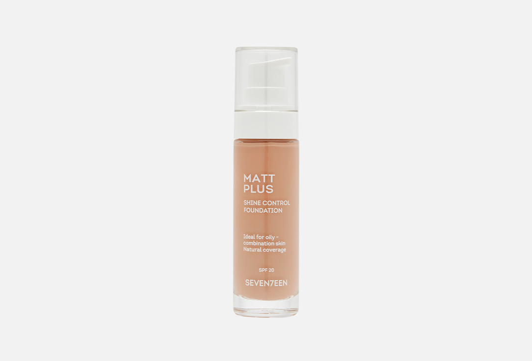SEVEN7EEN Long-Lasting Liquid Foundation SPF 20 matt PLus shine control