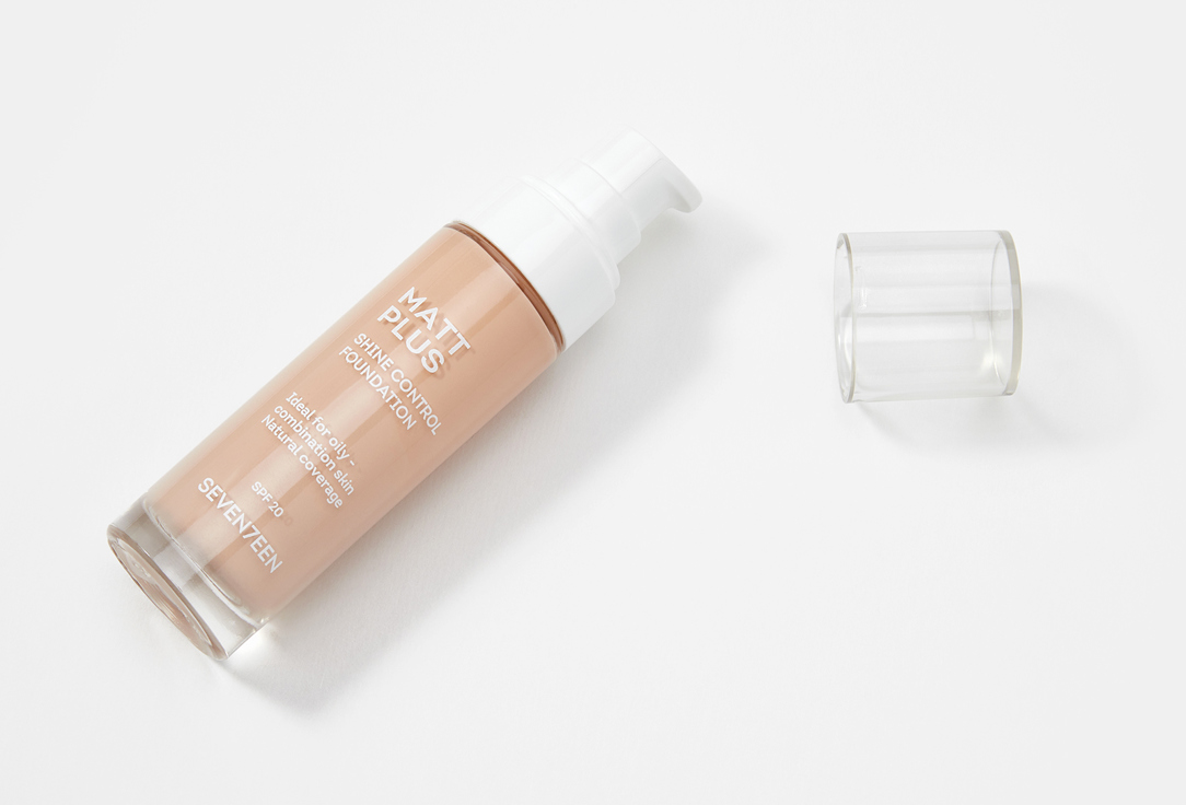 SEVEN7EEN Long-Lasting Liquid Foundation SPF 20 matt PLus shine control 00,Light porcelain 30 ml SEVEN7EEN Long-Lasting Liquid Foundation SPF 20 matt PLus shine control