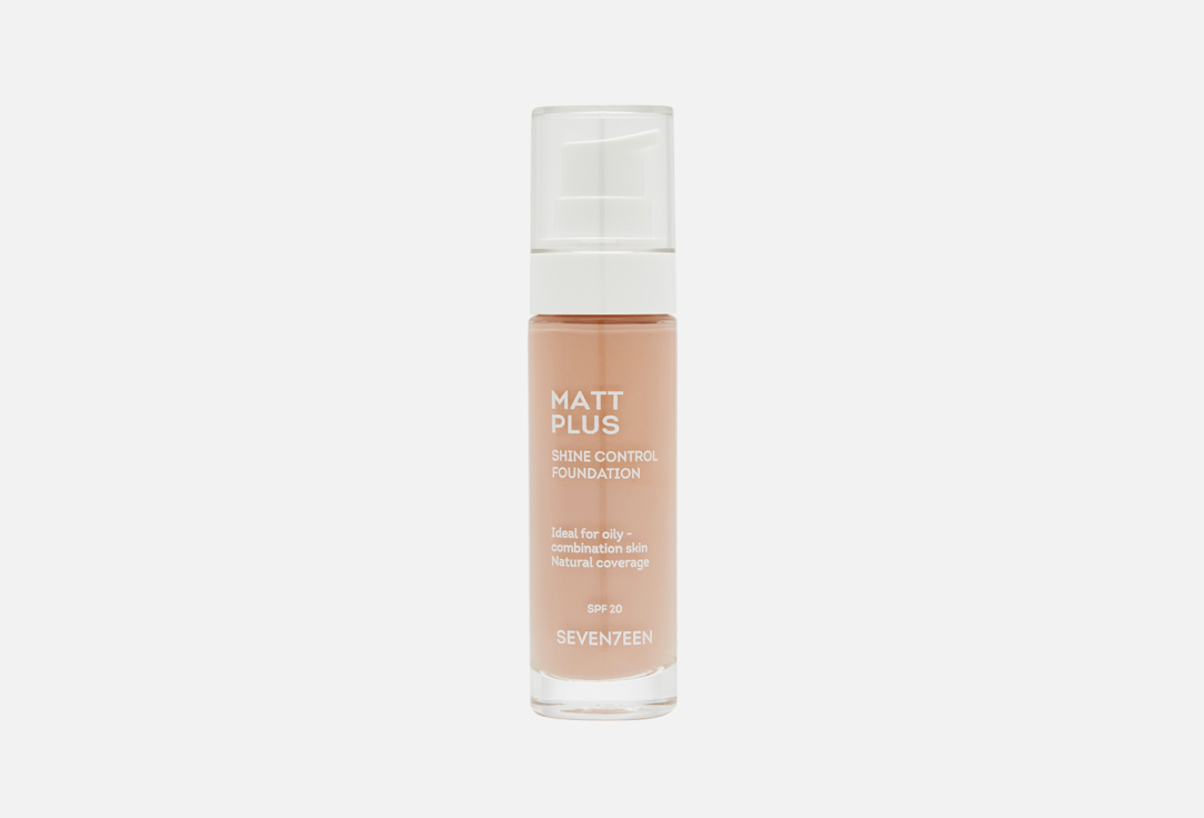 SEVEN7EEN Long-Lasting Liquid Foundation SPF 20 matt PLus shine control 00,Light porcelain 30 ml SEVEN7EEN Long-Lasting Liquid Foundation SPF 20 matt PLus shine control