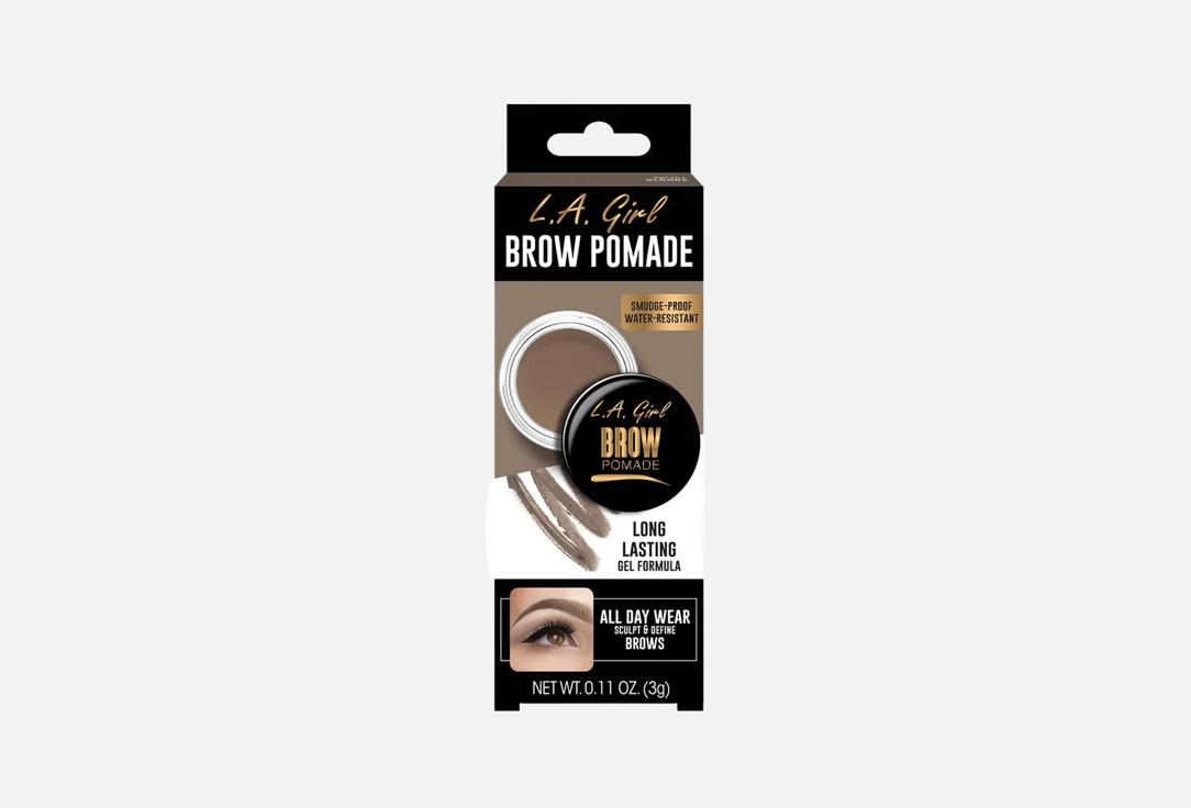 L.A. Girl Waterproof Styling Brow Pomade Brow Pomade Soft brown 3 g L.A. Girl Waterproof Styling Brow Pomade Brow Pomade