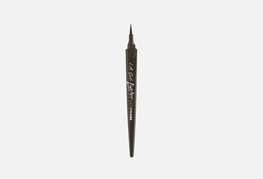 L.A. Girl Matte Liquid Eyeliner Line Art Espresso 0.4 ml L.A. Girl Matte Liquid Eyeliner Line Art