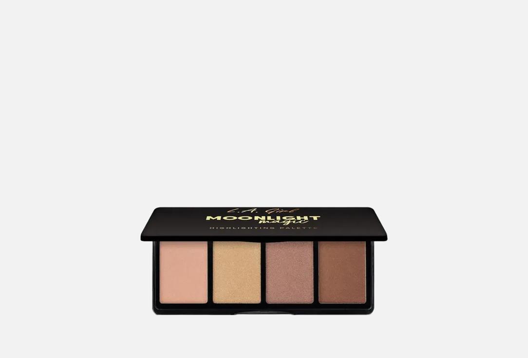 L.A. Girl Powder Blush & Highlighter Palette Fanatic Moonlight magic 16 g L.A. Girl Powder Blush & Highlighter Palette Fanatic