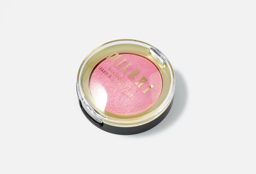 MILANI Запеченные румяна для лица Baked blush 01, Dolce pink 3.5 г MILANI Запеченные румяна для лица Baked blush